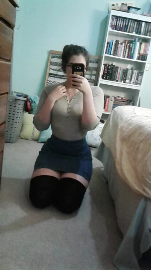 21F Does this outfit make me look innocent or slutty? 21F Does this outfit make me look innocent or slutty?