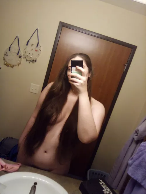 21F [OC] Feeling more like Ariel than Rapunzel in the picture...