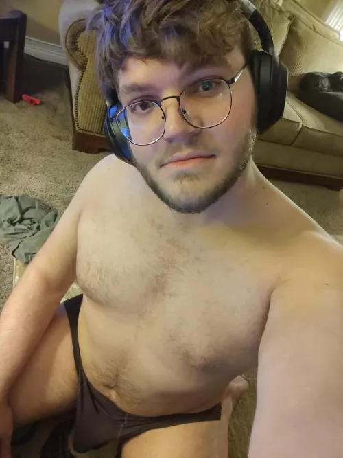 24 / Doing Some Work Sitting On the Floor