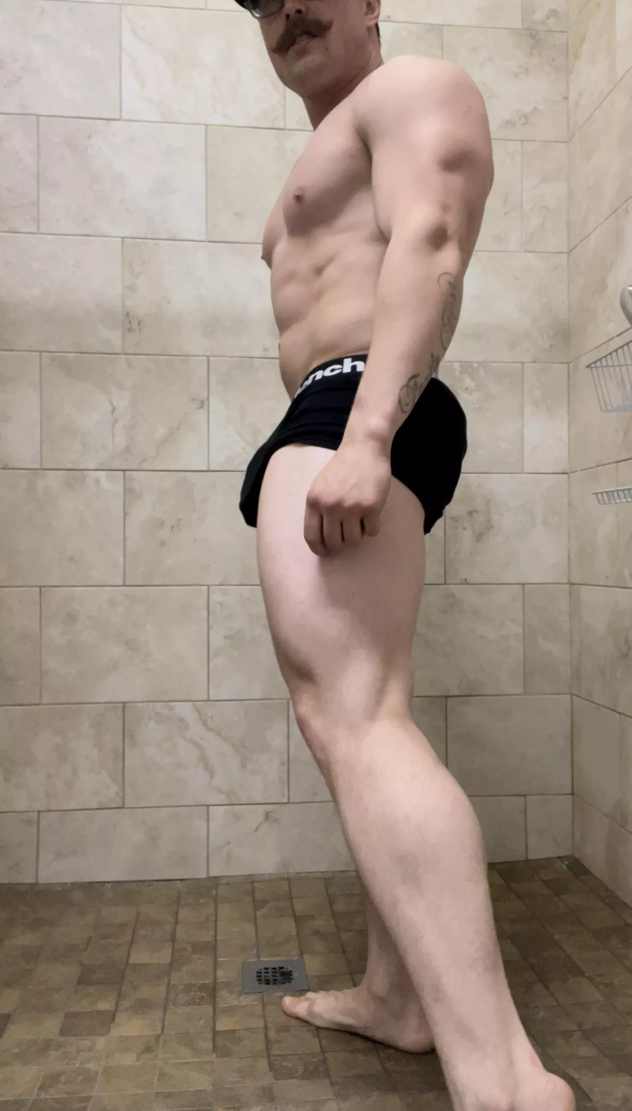 24 [M] 5’5” - Wonder if they could see it under my short shorts at the gym