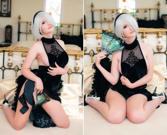 2B + Elegant Dress = Side Boob (By Mikomin)