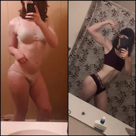 3 months ago vs 3 hours ago. I'd say I've made some progress π€π€π€