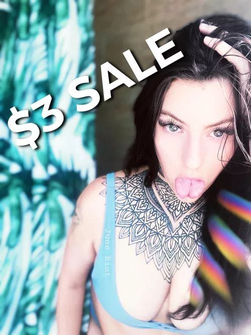 $3 SALE HAPPENING NOW ๐๐ come join the fun! Shibari, naked yoga, hot girlfriends, and so much more