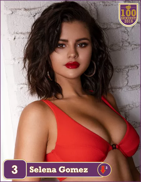 #3: Selena Gomez (100 Sexiest 2019). 