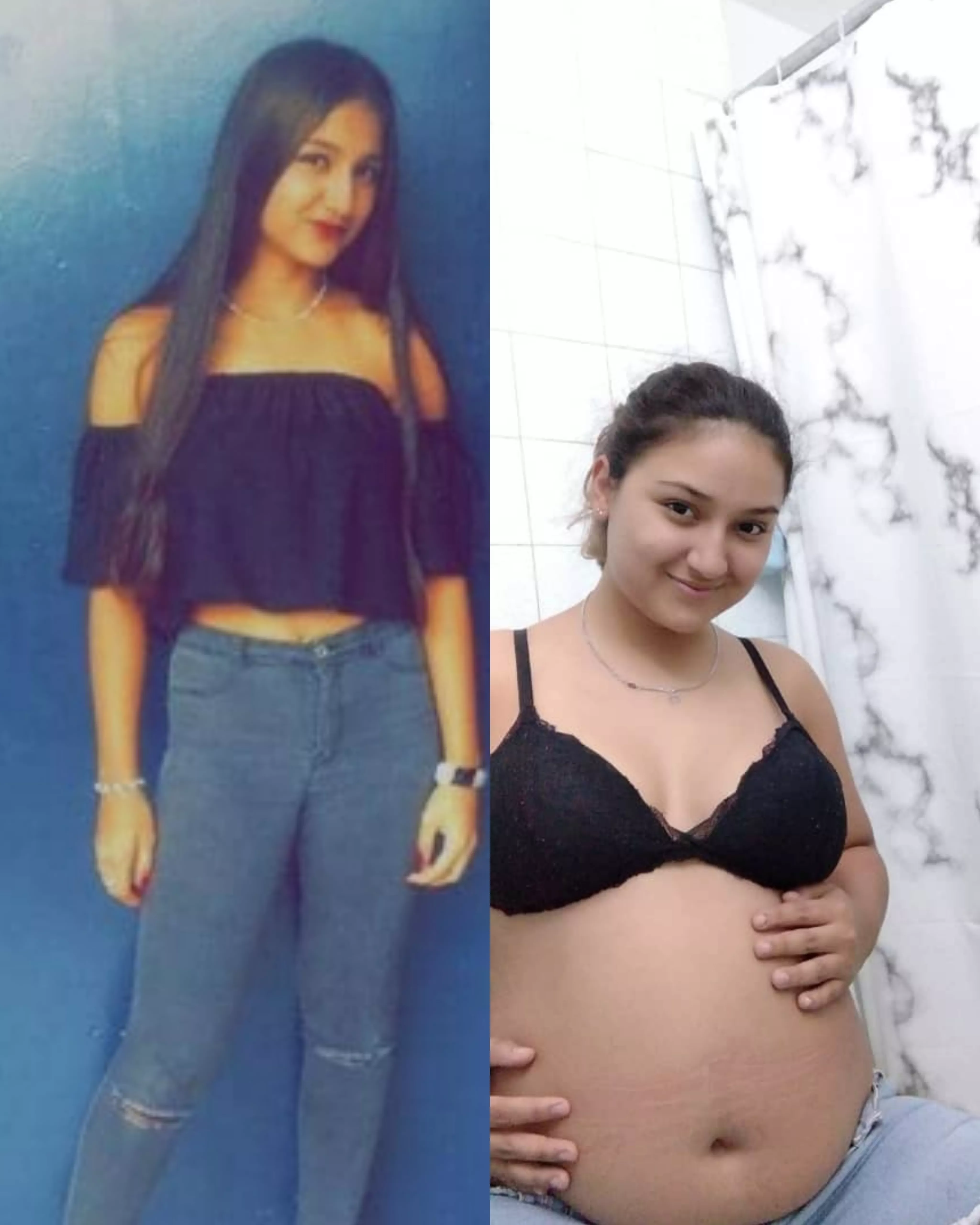 3 years between both photos. Almost 100 lbs more. I want to keep gaining weight KIK littlesweetiefeede /// TELEGRAM flowersandmeed