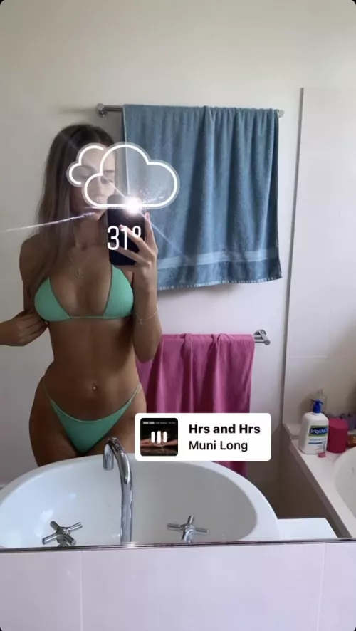 31 degrees cause she’s so hot