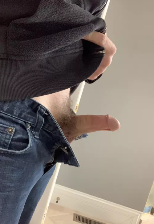 (31) peeking out of my jeans