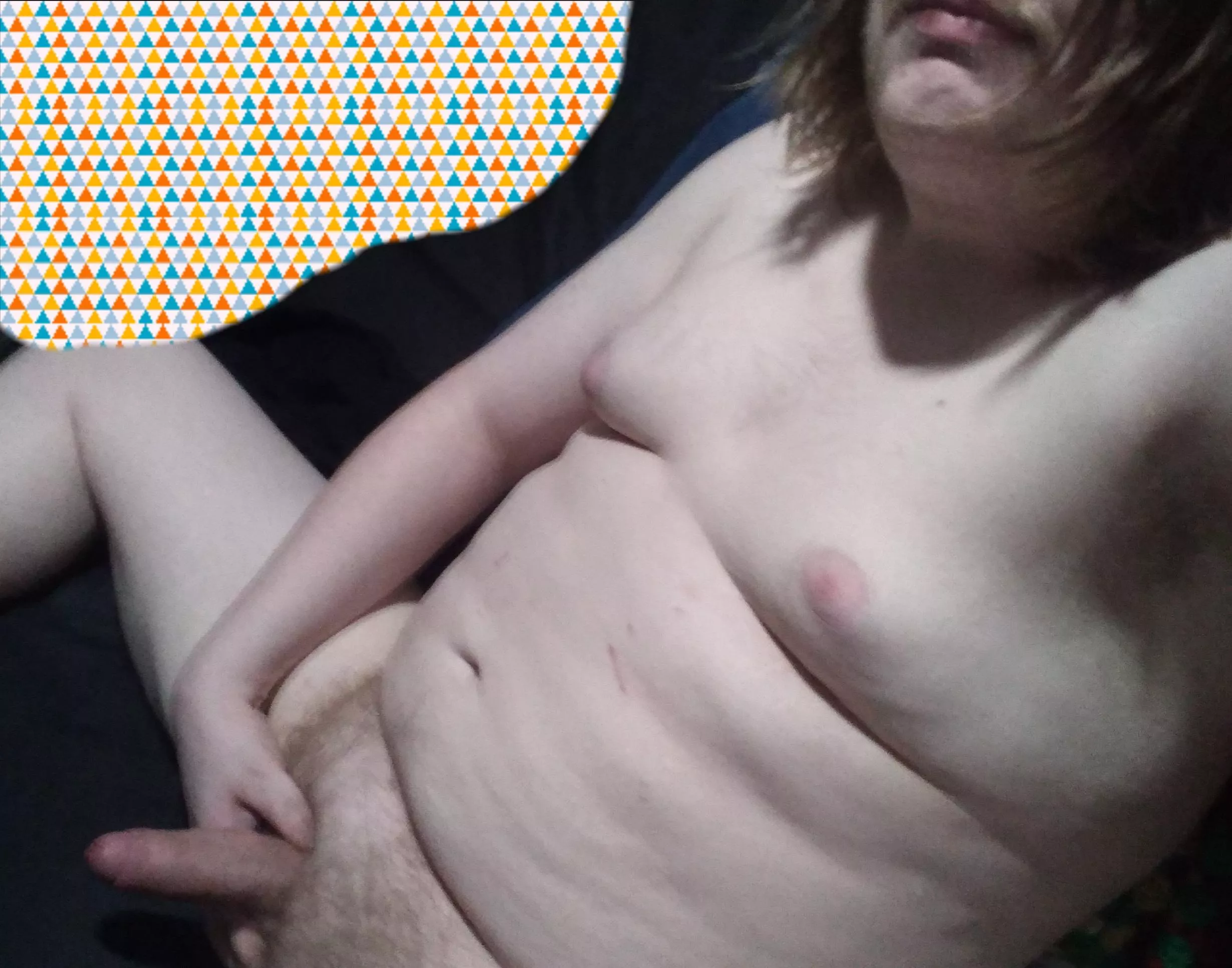 [32] Spending the night stoned and naked on my couch. Wish I had a bro around to help me out. DMs open, fellas. ;)
