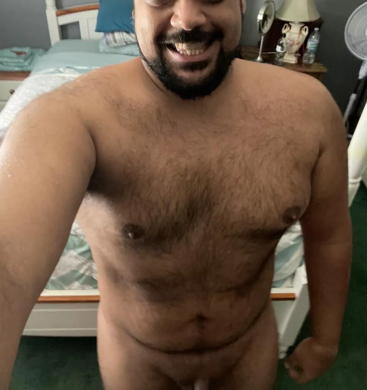 32M - chubby, brown and hairy is what I am.