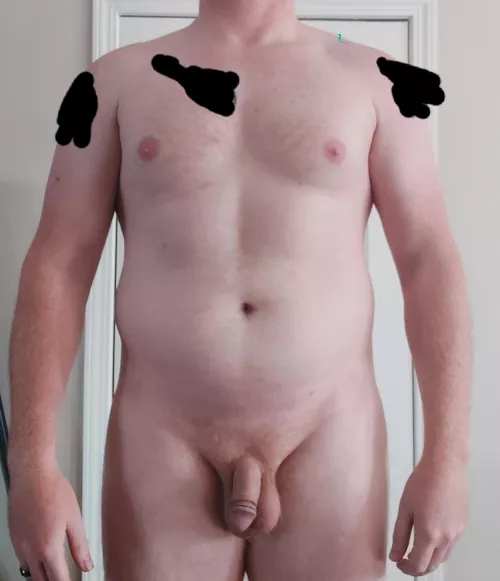 33, 215, 5ft8. Slowly losing weight, and starting to like what I see more and more.