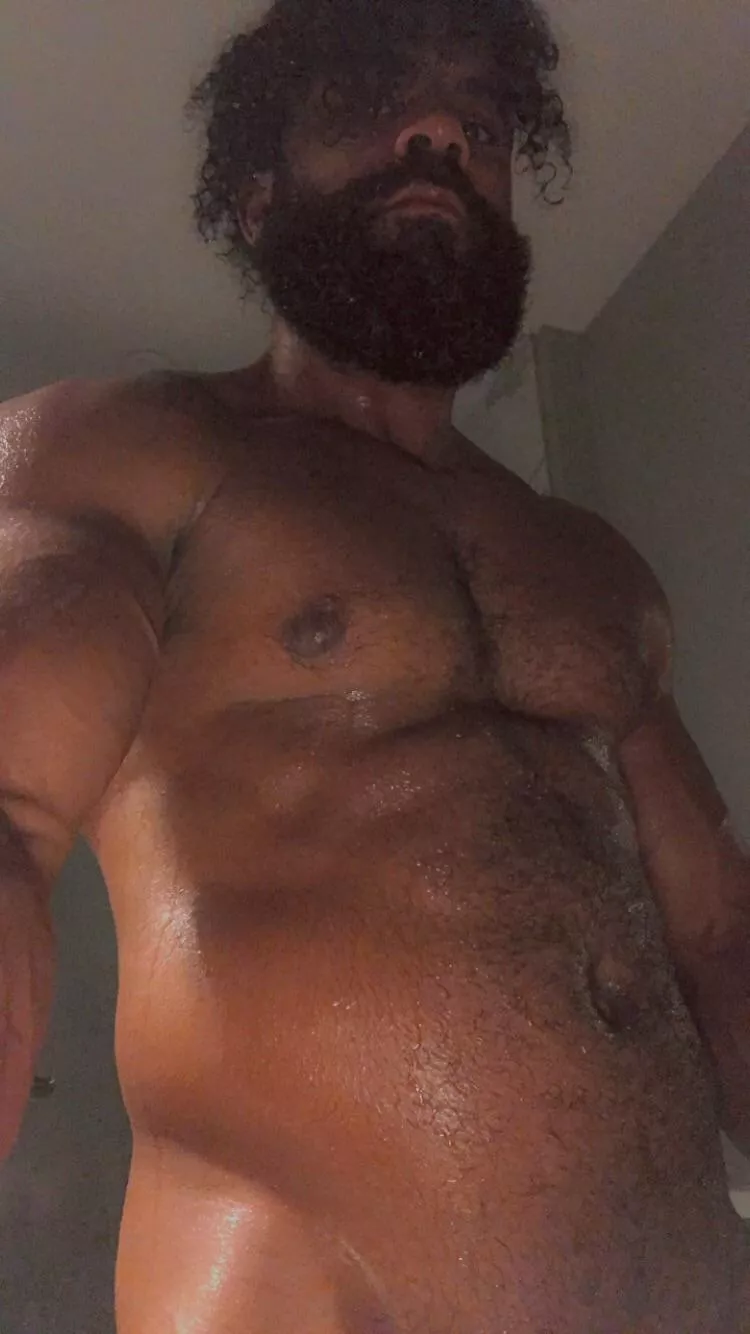 34/5’8/158 post 45 minute hot ass epsom salt bath