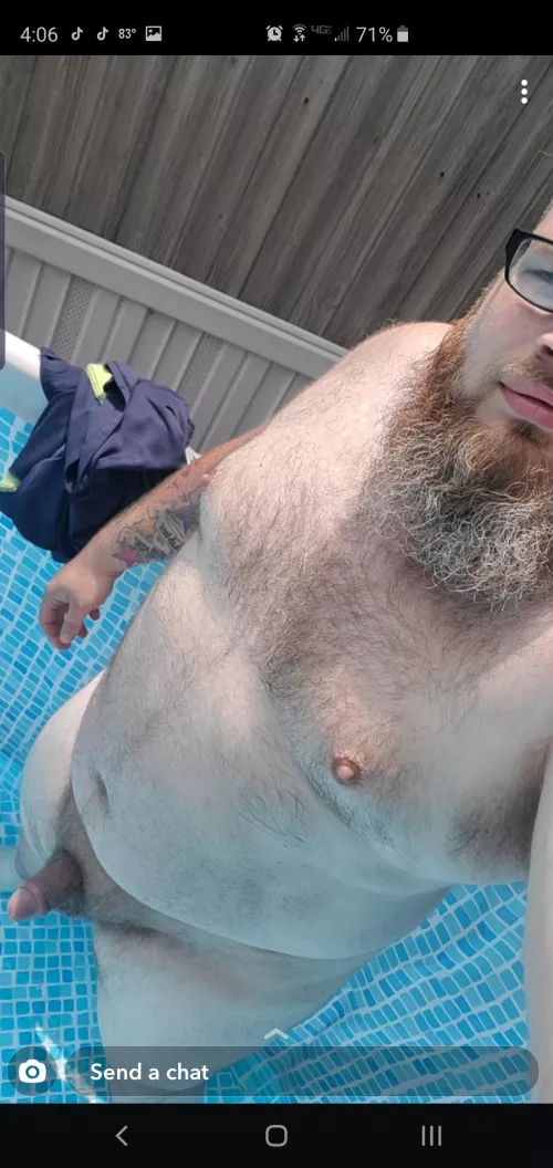 35 male getting some sun this summer