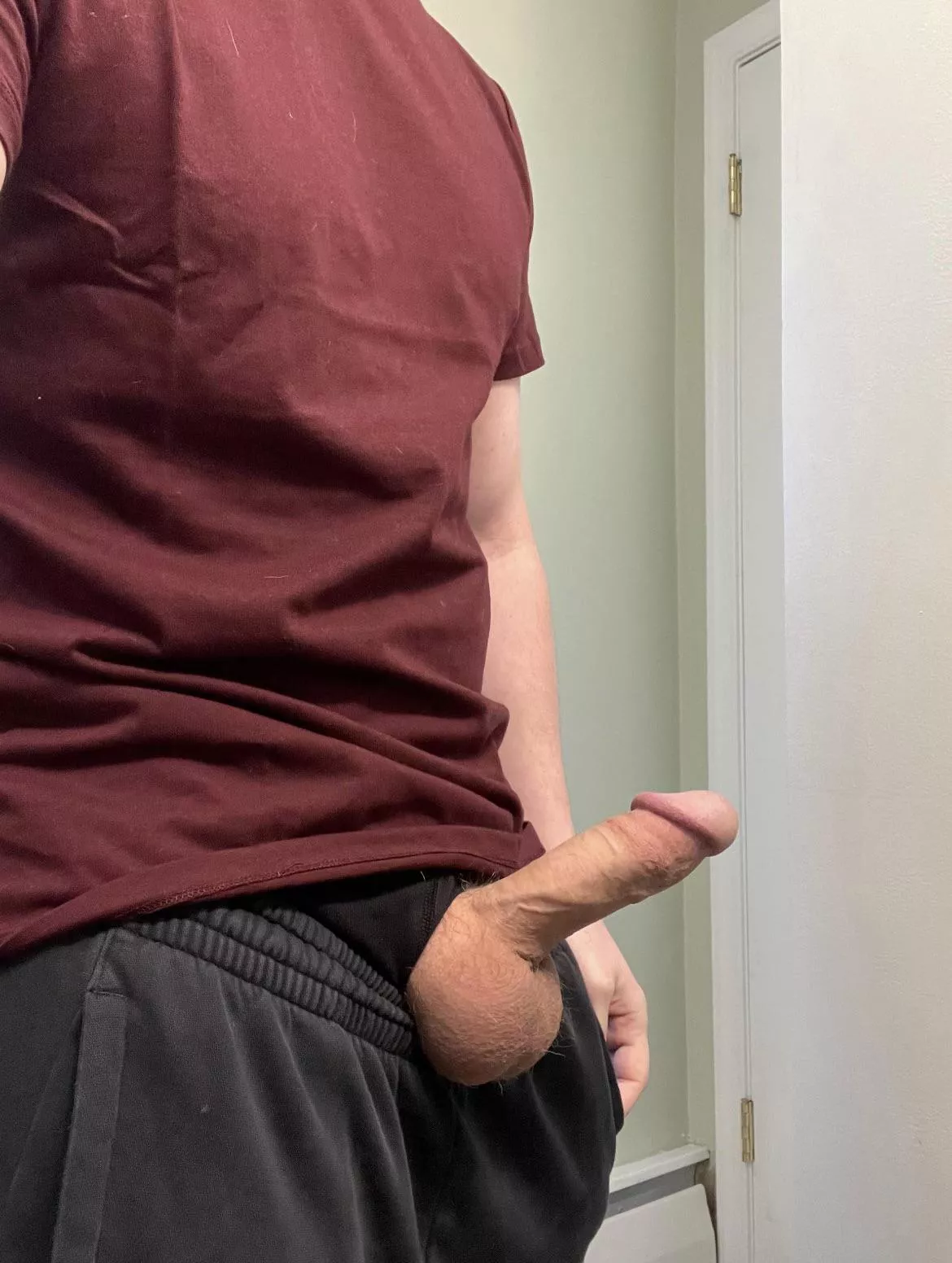 (35) My sac is heavier than Santa’s and needs to be emptied.