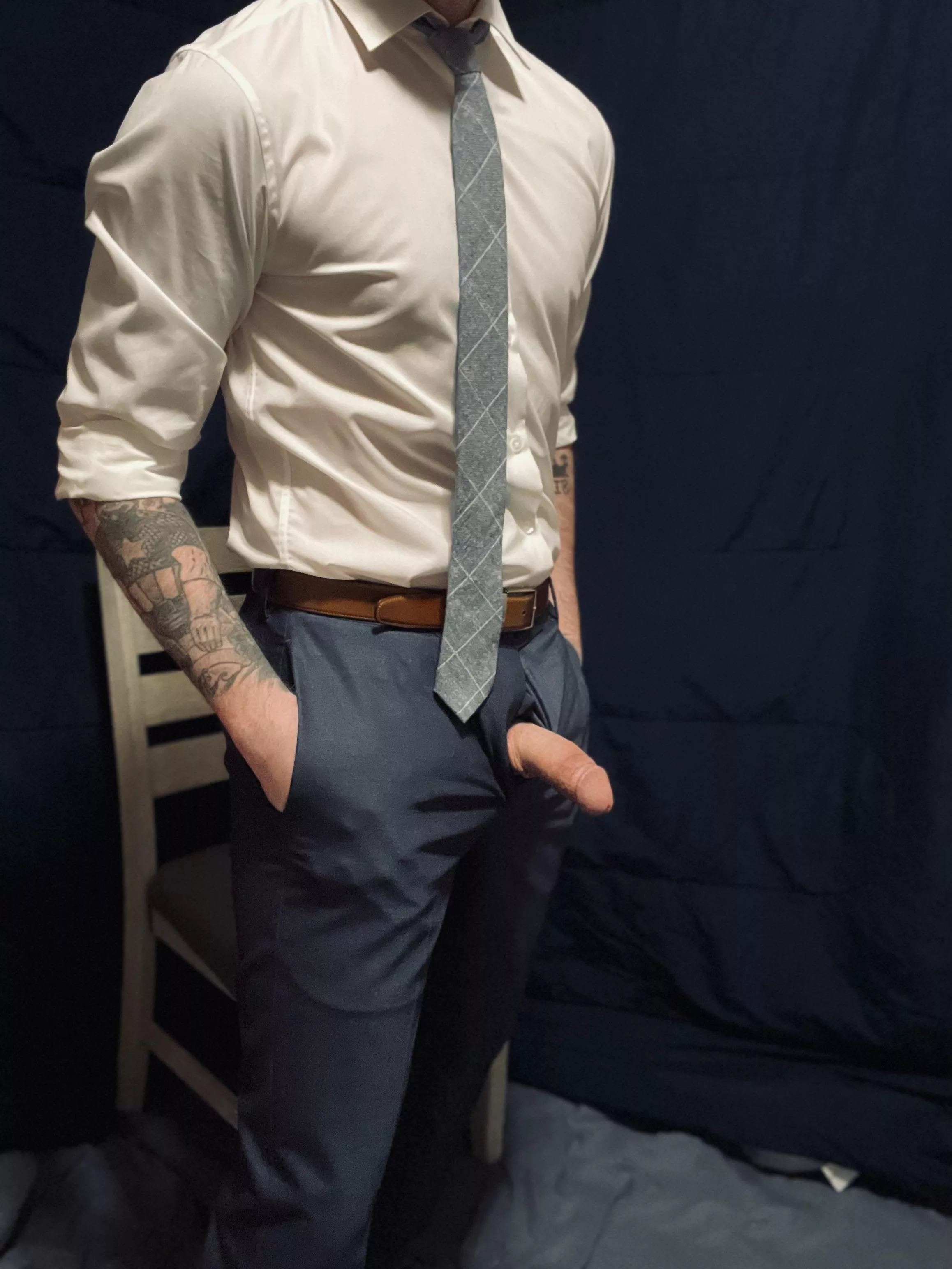 [35] Should I show up to the office like this?