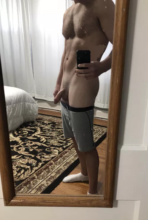 [36] Hanging out with the cock out