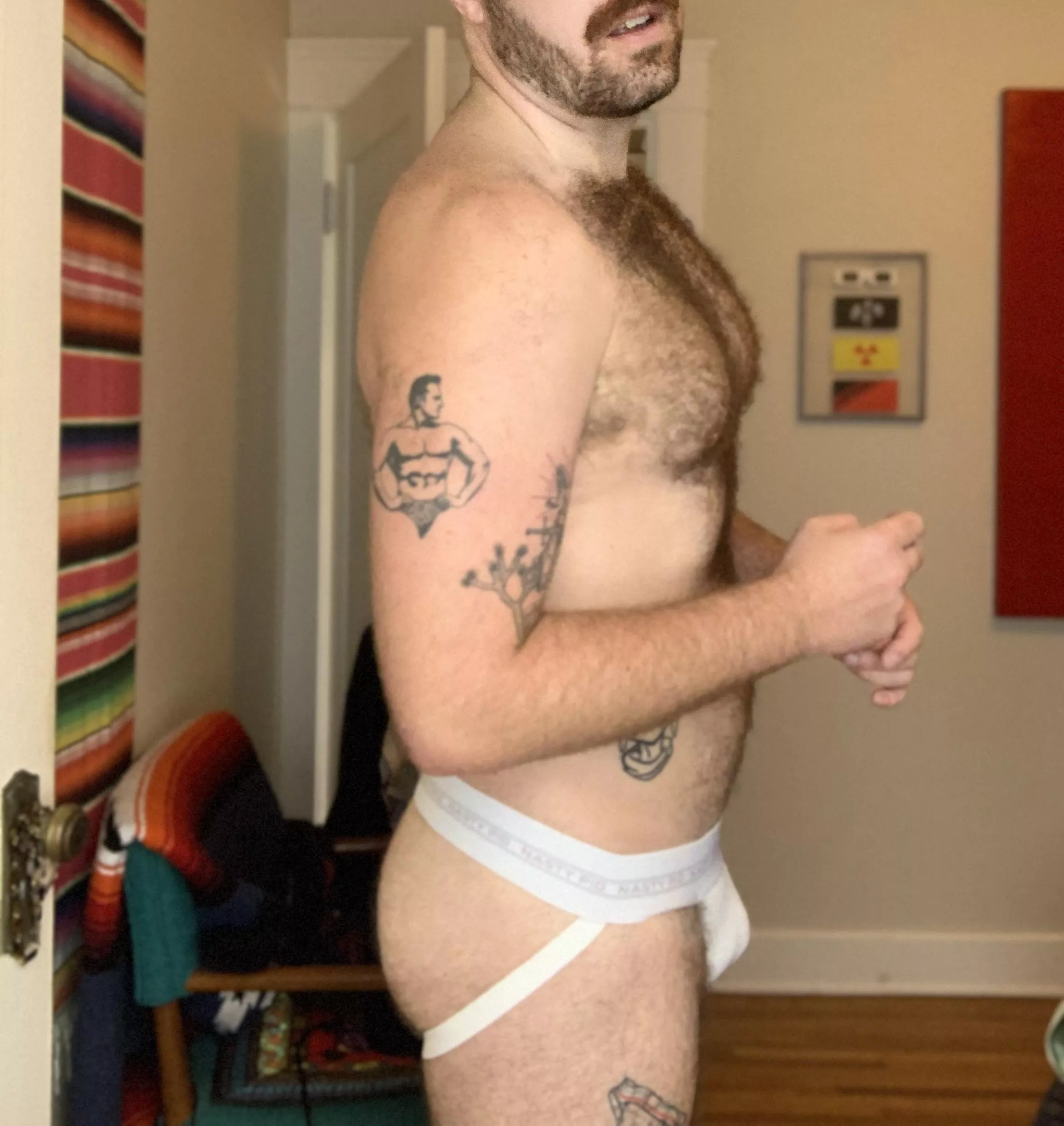36 today. DM me you in a white jock.