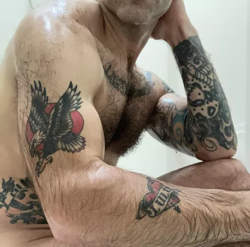 [39]Just taking a bath…