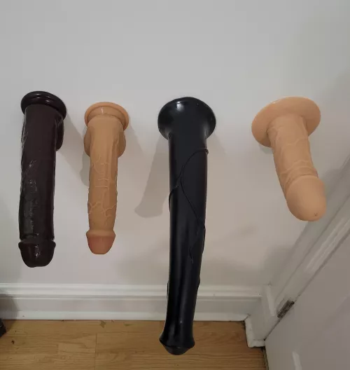 4 of my good friends after a long day of work they satisfy me. 😅