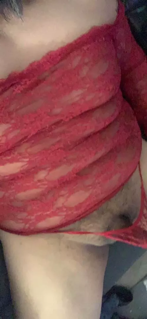 [40] Bicurious married male in my wife’s outfit