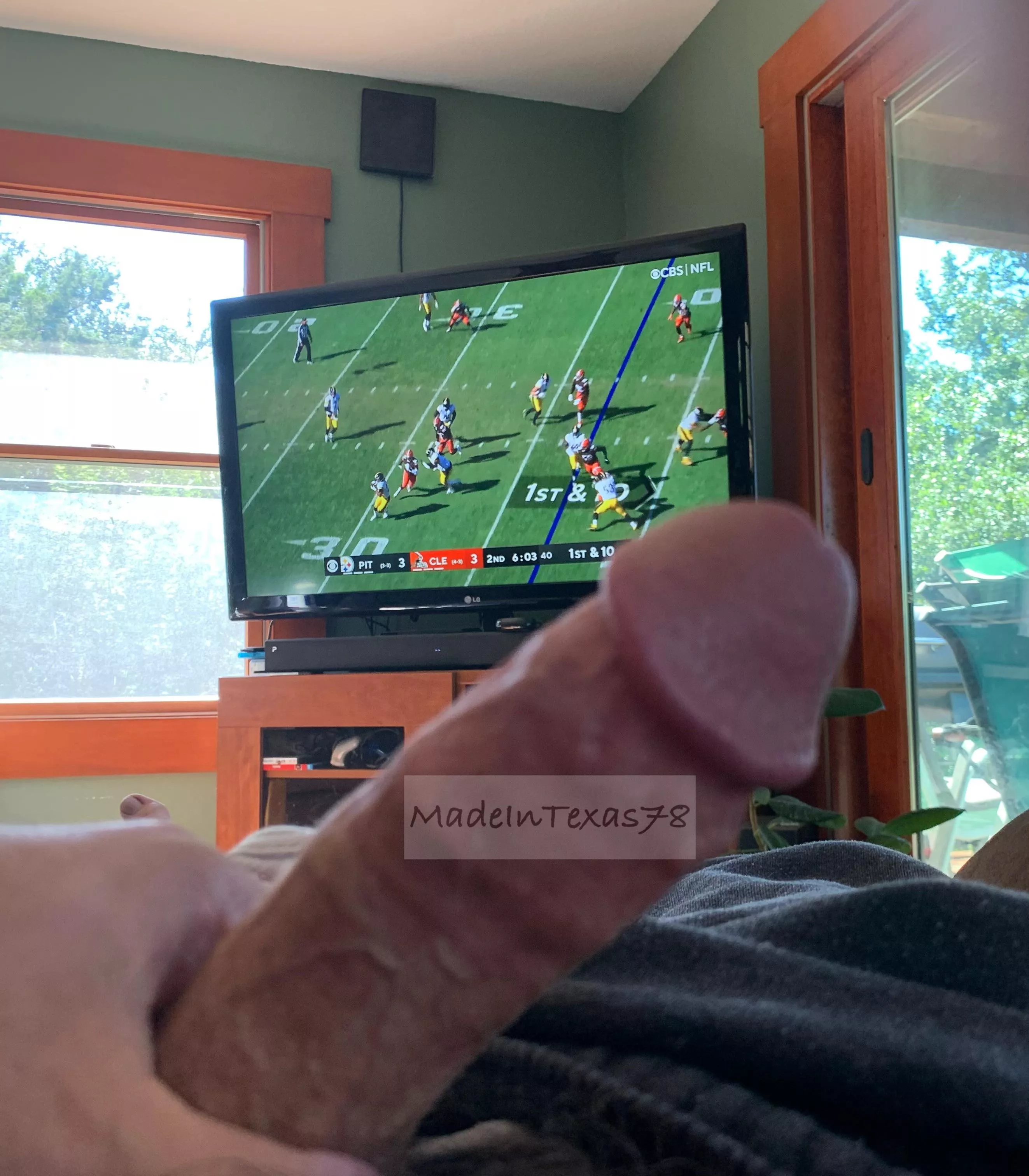 (43) just me and my cut cock, cut’n up watching football (43) just me and my cut cock, cut’n up watching football