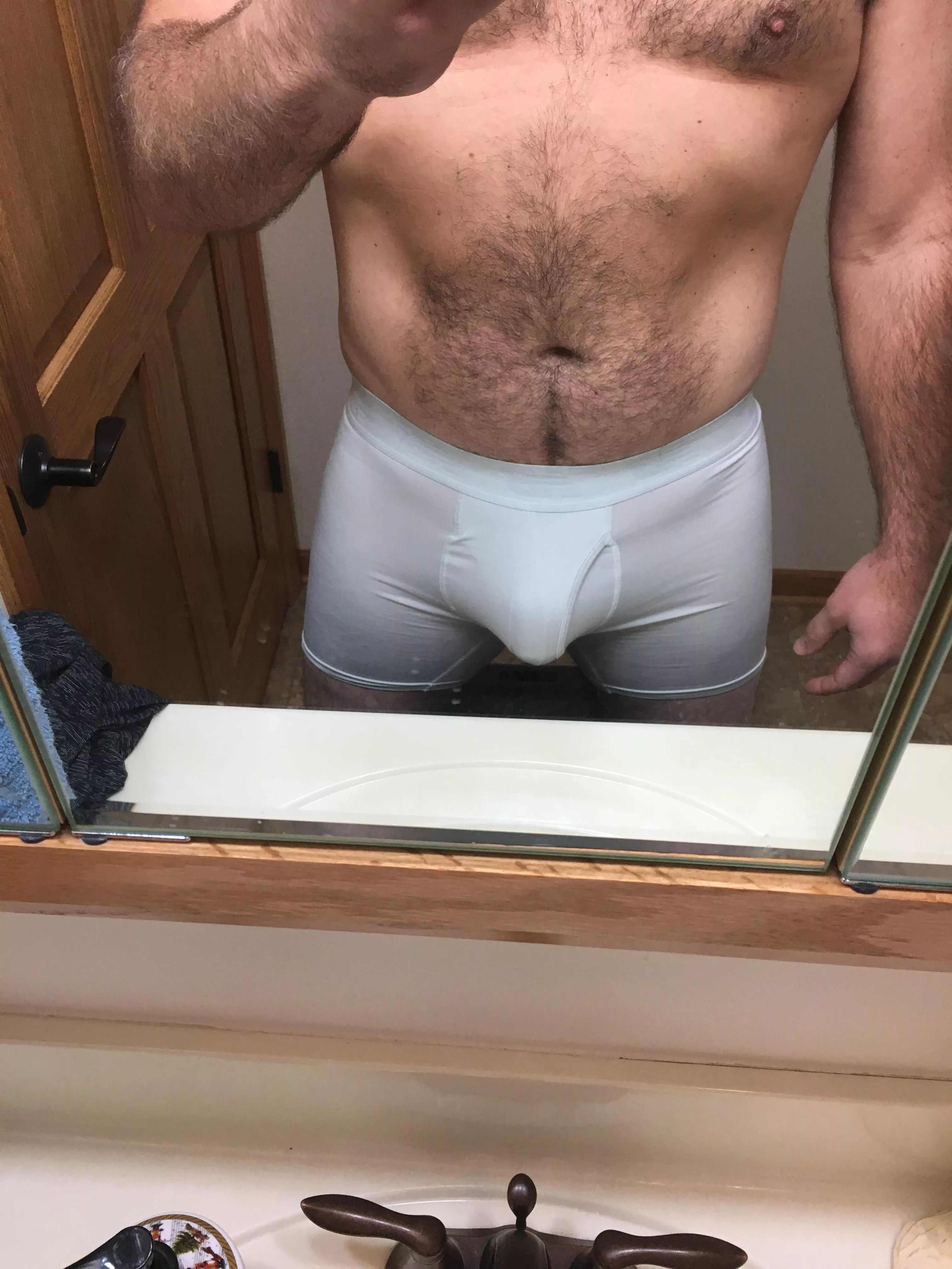 (44) Want to sneak off to the pool house? We can be quiet…..