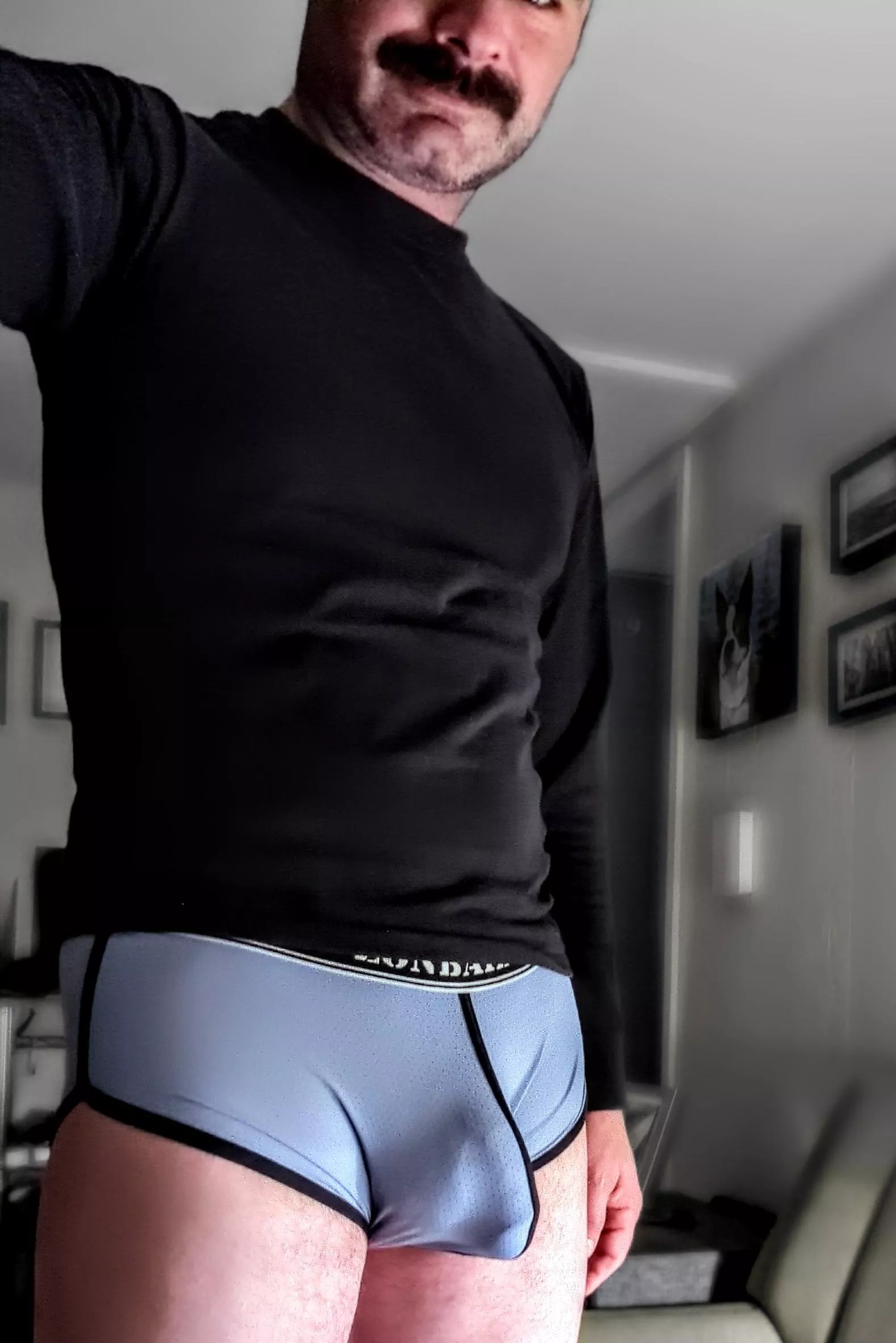 45 what do you think of dad's new underwear? Want to try them on?