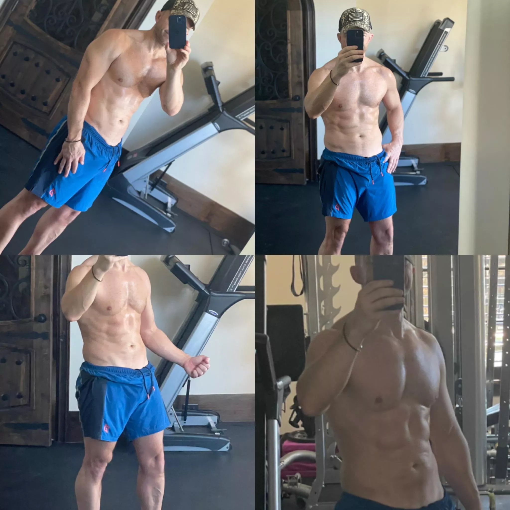 (46) Saturday morning sweat complete. Time to bang?!