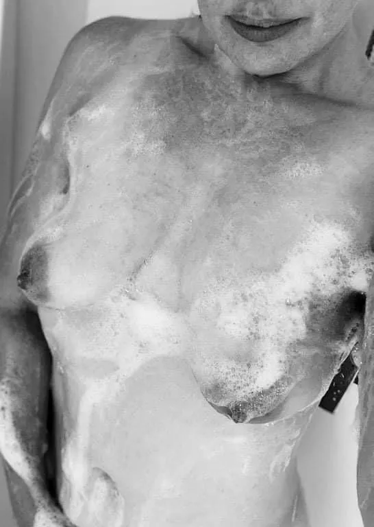 47 Female. Soaping up