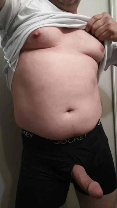 (49) Any love out there for a Chubby old Dad in his underwear?