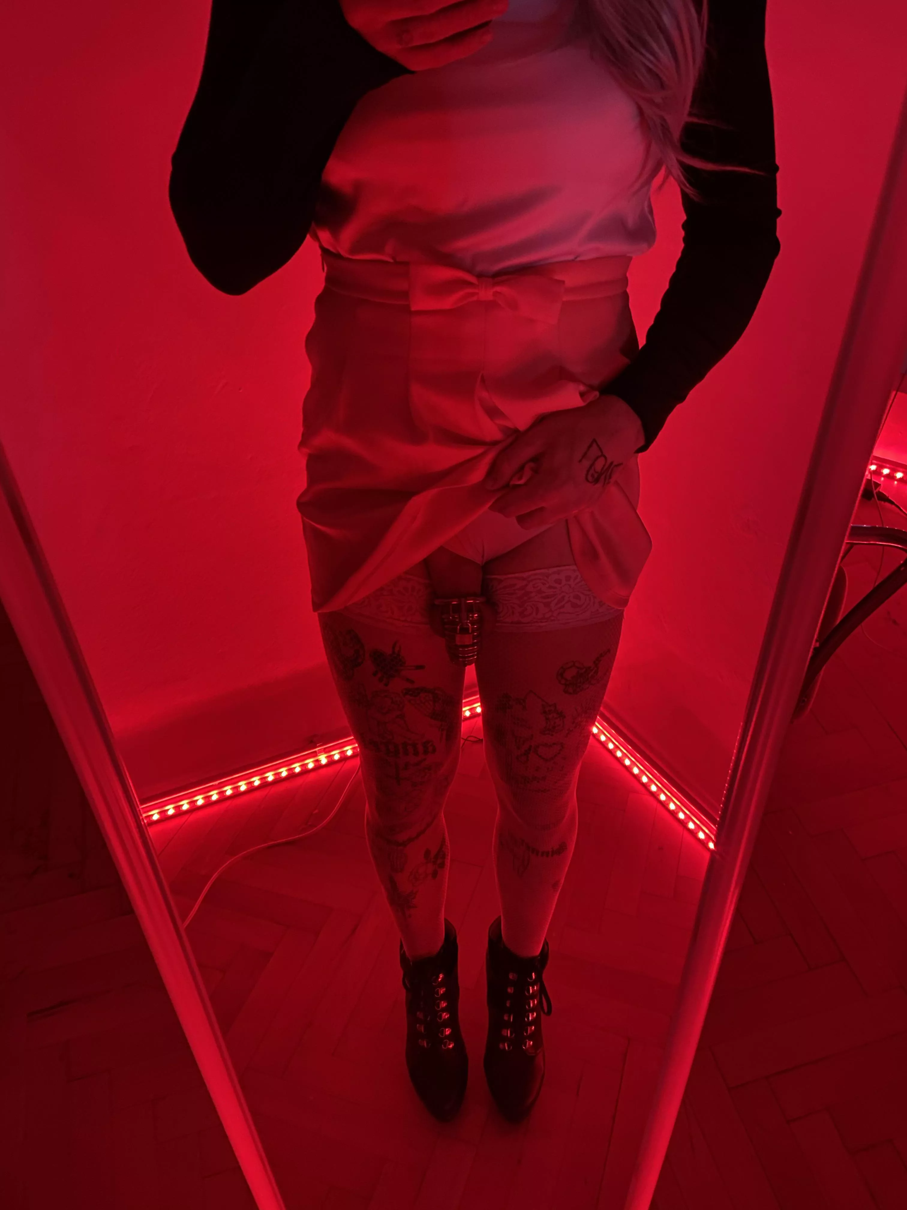 + 5 hours in chastity for every ⬆️🥺☺️