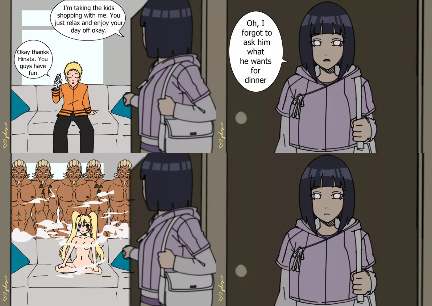 5 Raikages and one Sexy no Jutsu 5 Raikages and one Sexy no Jutsu