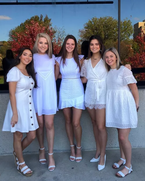 [5] White Dresses