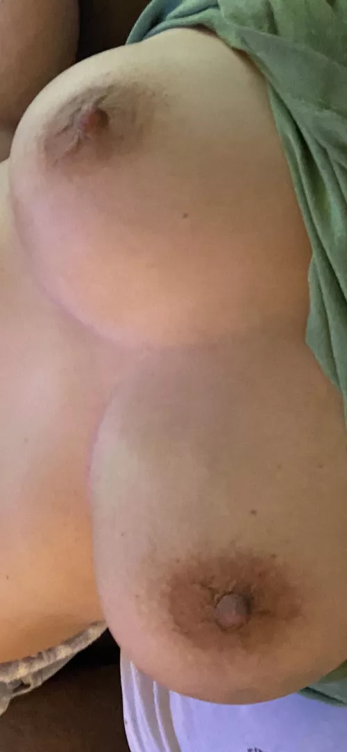 53 yr old wife’s nipples