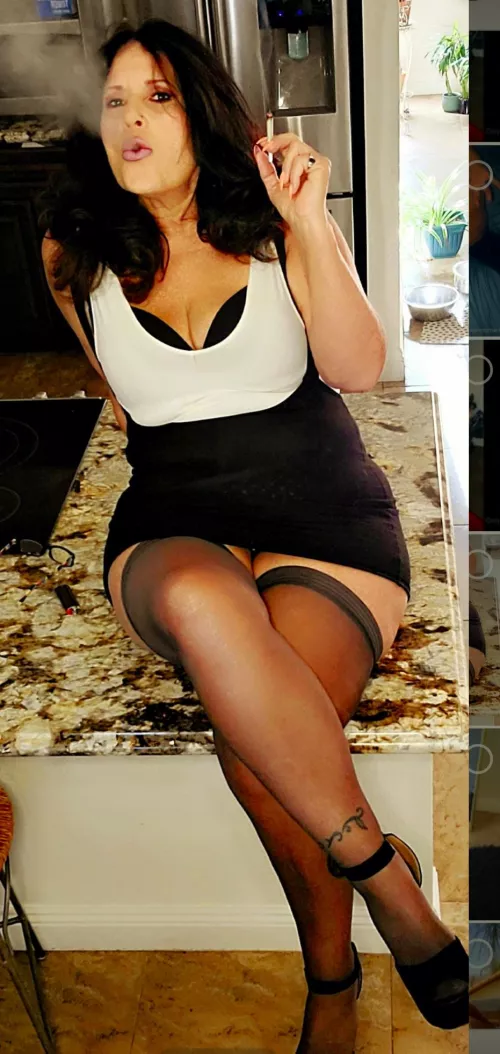 (56) want to watch me smoke the whole thing?