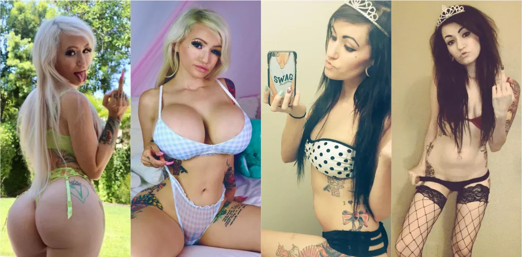 5yrs from Sceje Queen to Bimbo Fuckdoll