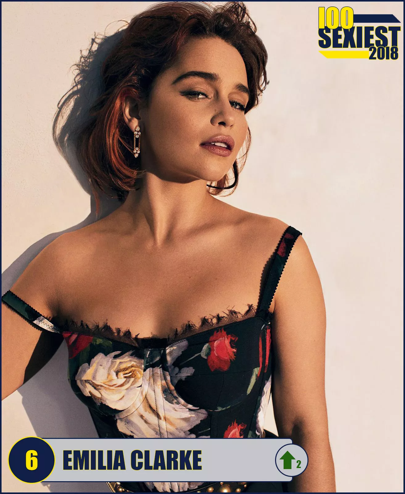 #6: Emilia Clarke (100 Sexiest 2018) #6: Emilia Clarke (100 Sexiest 2018)