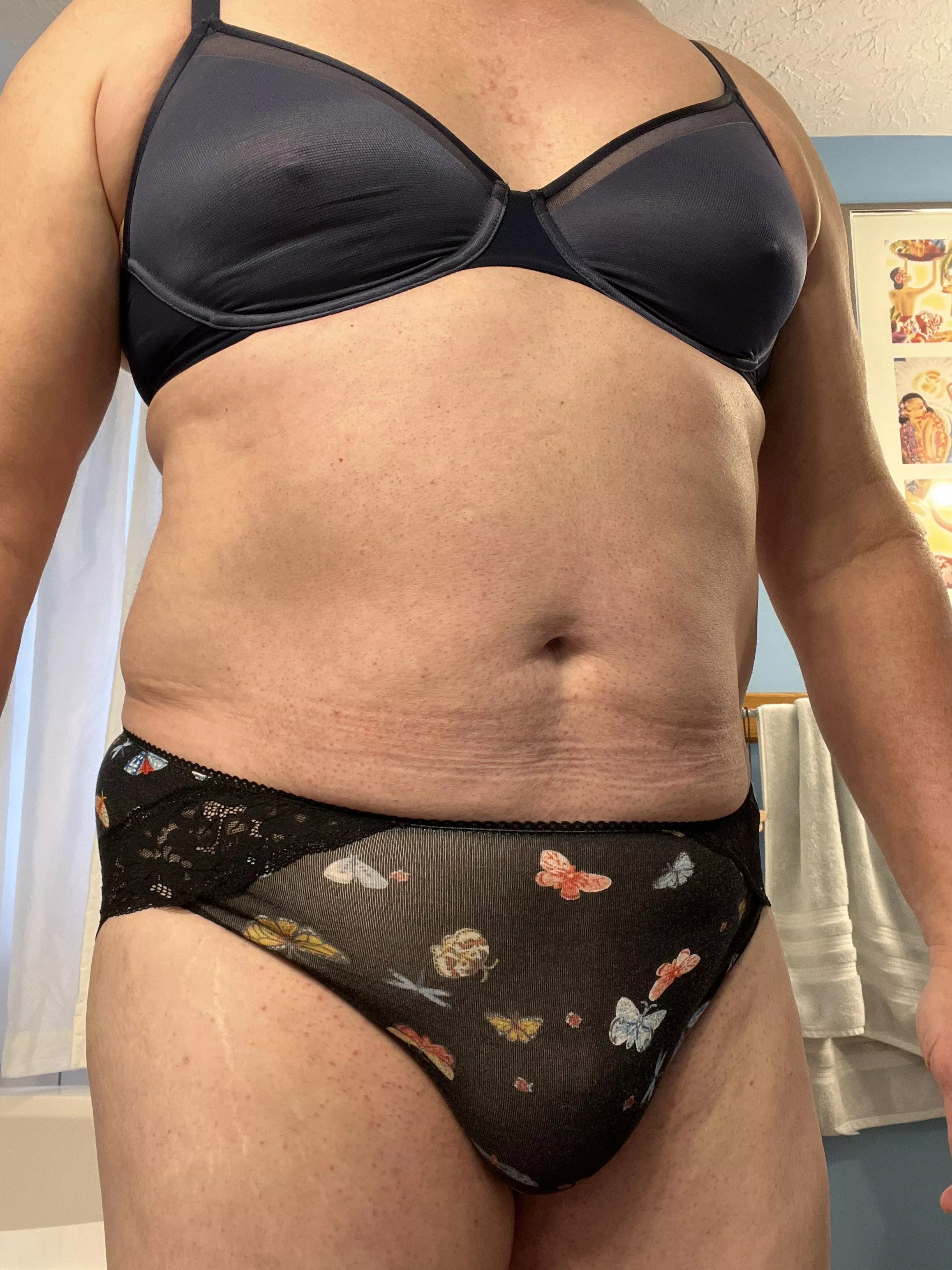 (60) I love this high leg panties and bra