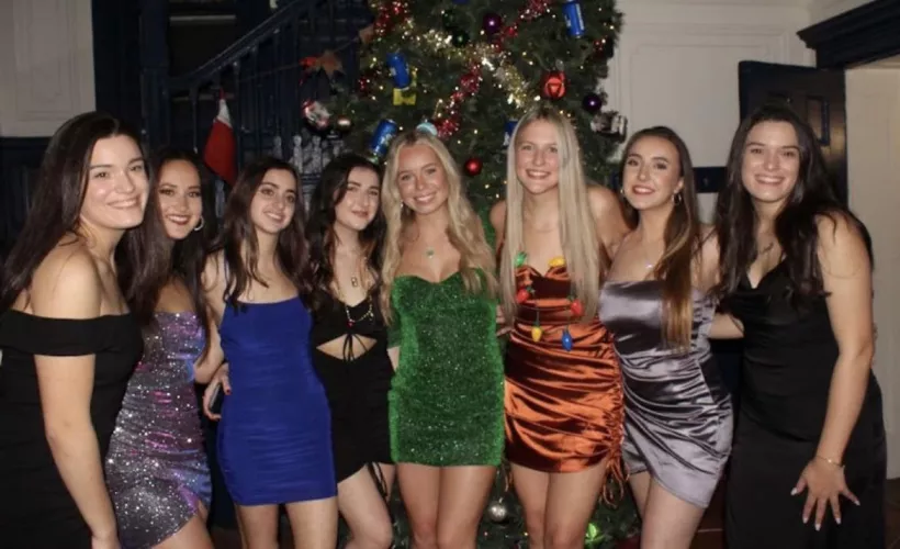 [8] Sorority formal