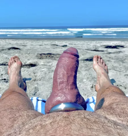 A beach moment A beach moment