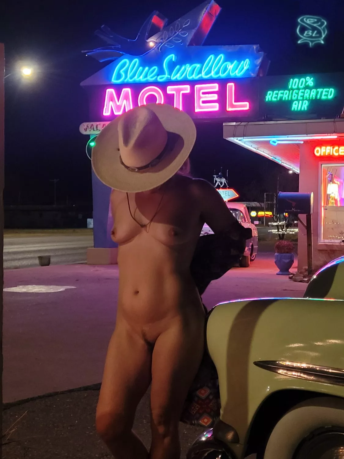 A bit of naked fun on the Mother Road A bit of naked fun on the Mother Road