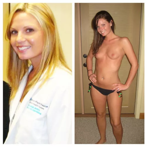 A blnode then a brunette