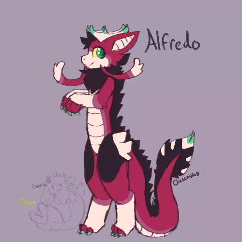 A character for a pal (art by me @quackshley on twitter/insta)