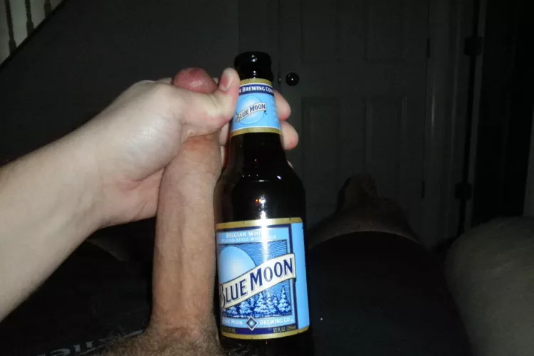 A cock and a beer for your enjoyment