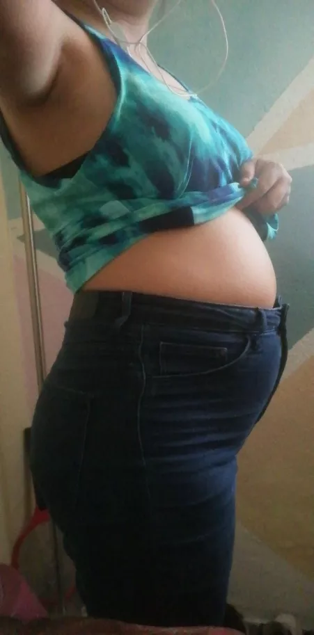 A couple months ago 🤰🐄🤗 A couple months ago 🤰🐄🤗