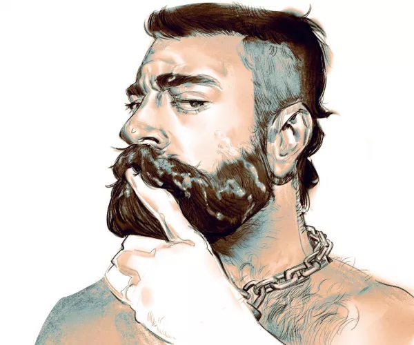 A facial I drew (twitter is @helltyde) :) A facial I drew (twitter is @helltyde) :)