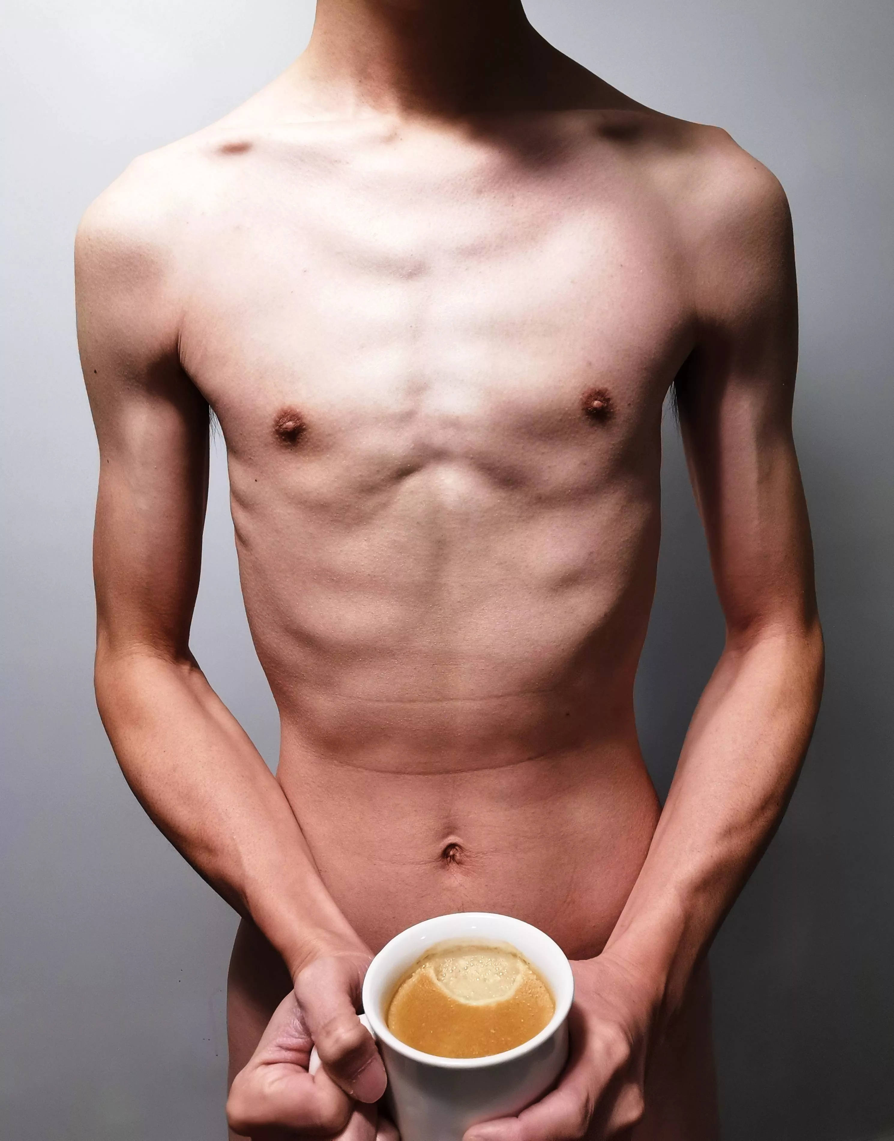 A foamy cup of morning joe A foamy cup of morning joe
