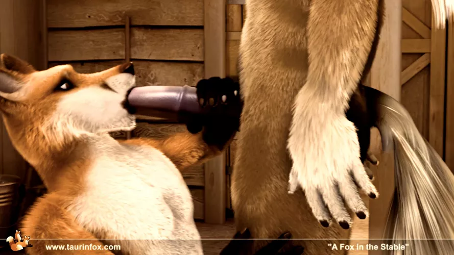 A Fox In The Stable Remastered by AI 4K 60 FPS (Taurin Fox) A Fox In The Stable Remastered by AI 4K 60 FPS (Taurin Fox)