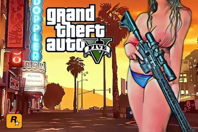 A friend edited my pic on a sick GTA poster๐ Iโd be a bad bitch criminal fa show๐
