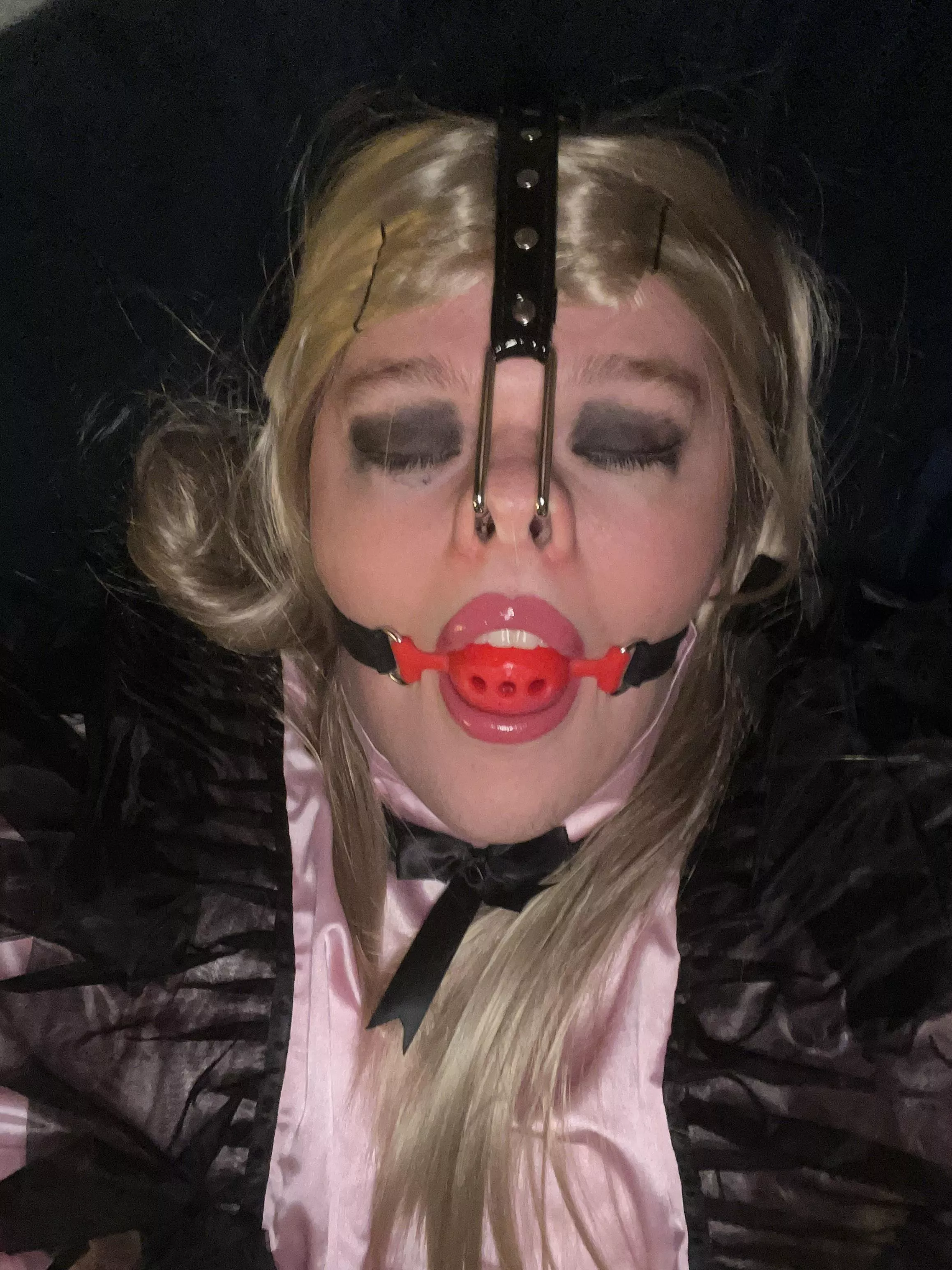 A good sissy should be seen and not heard!