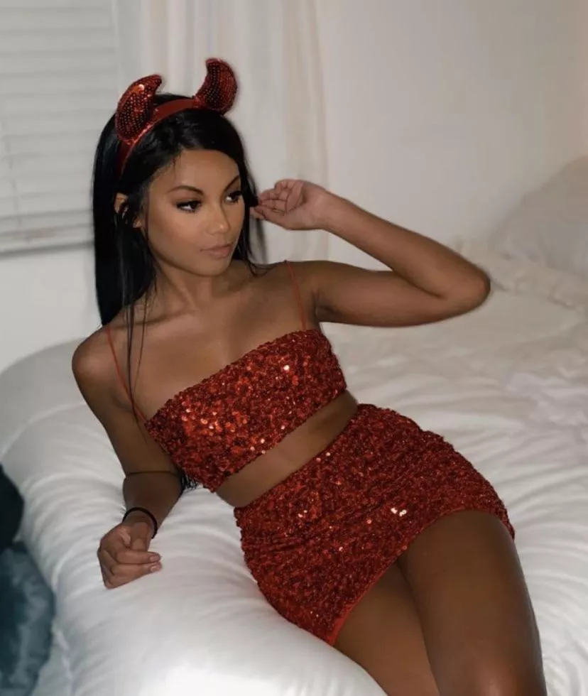 A horny girl A horny girl